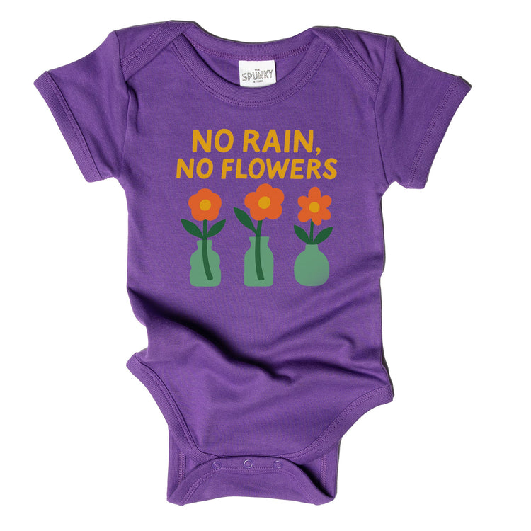 NO RAIN NO FLOWERS