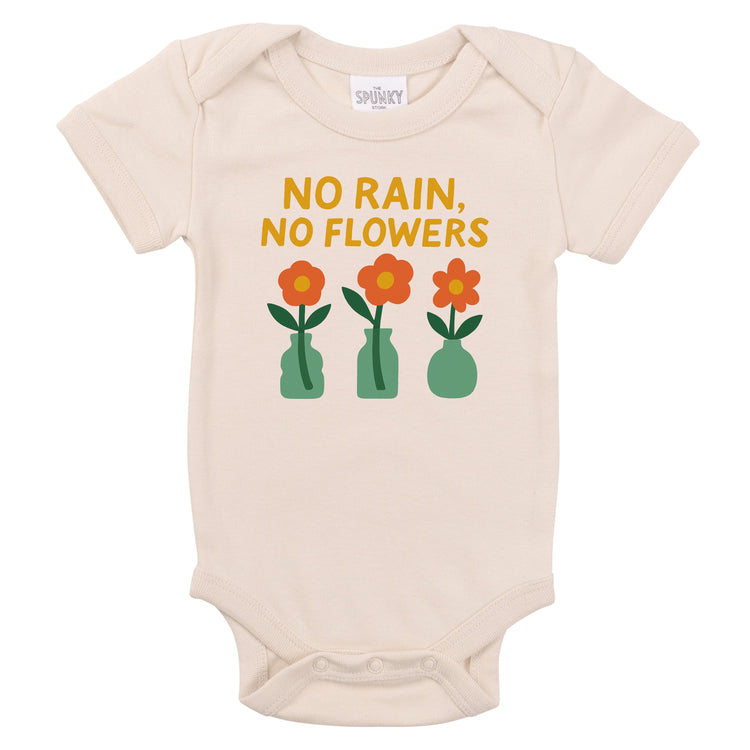 NO RAIN NO FLOWERS