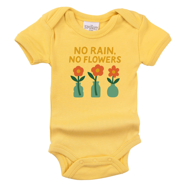 NO RAIN NO FLOWERS