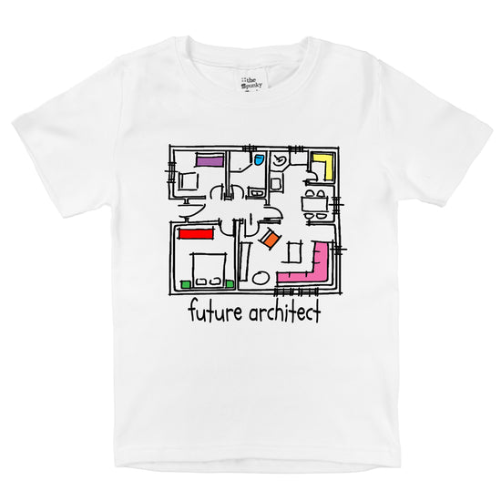 future architect organic cotton baby onesie toddler shirt