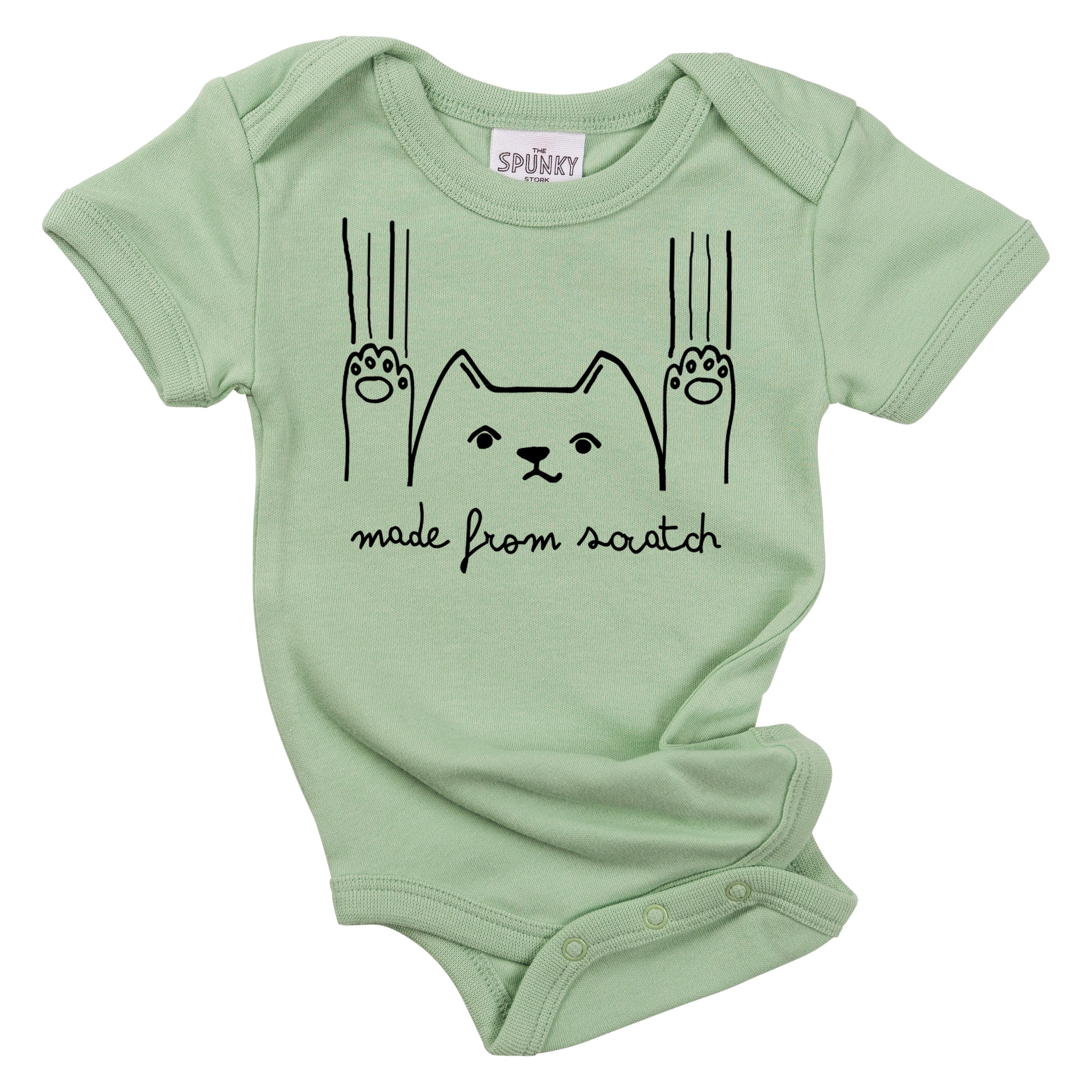 Cat in 2024 baby onesie