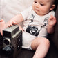 photographer camera with straps organic cotton baby onesie toddler shirt