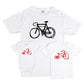 bike bicycle trike tricycle daddy & me riding rider matching father son daughter shirt baby toddler youth kid mens matching top