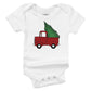 griswold family vacation movie christmas tree station wagon cute holiday organic cotton baby onesie unisex toddler graphic tee shirt design