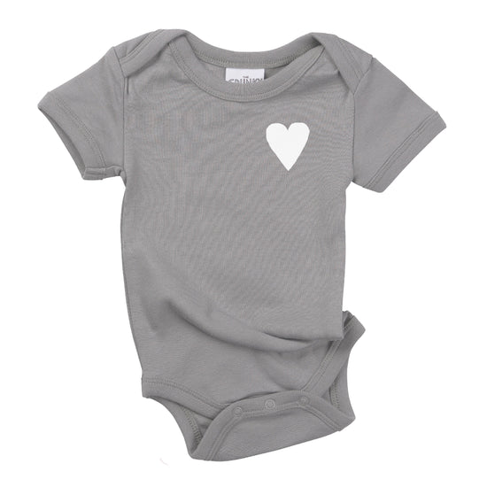 Pocket Heart Baby Bodysuit