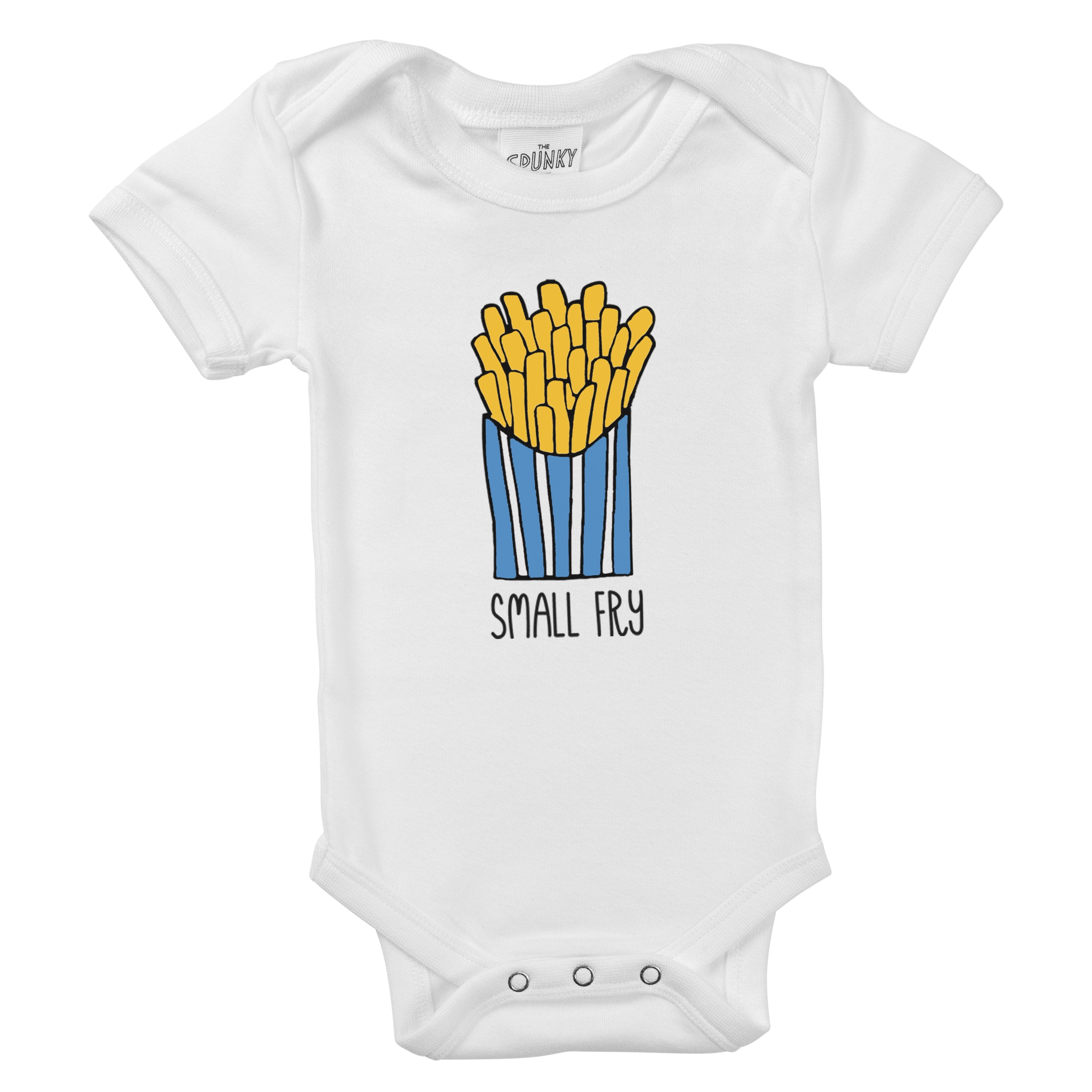 My Emotional Support Animal Is Quote Chicken Fries' Organic Short-Sleeved  Baby Bodysuit
