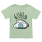 the world is your oyster world map globe pearl organic cotton baby onesie toddler shirt