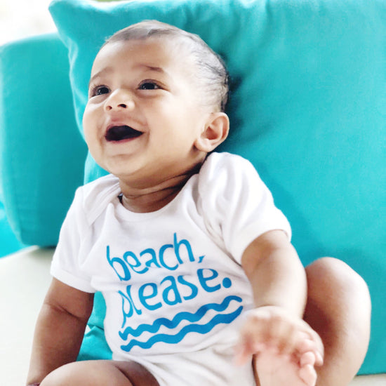 beach please funny organic cotton vacation baby onesie toddler shirt