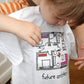 future architect organic cotton baby onesie toddler shirt 